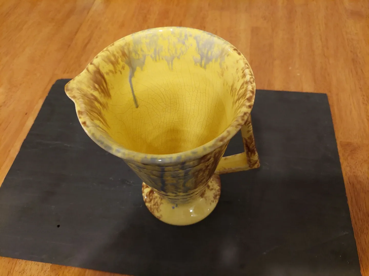 Vintage New England Pottery Pitcher image indicator(2)