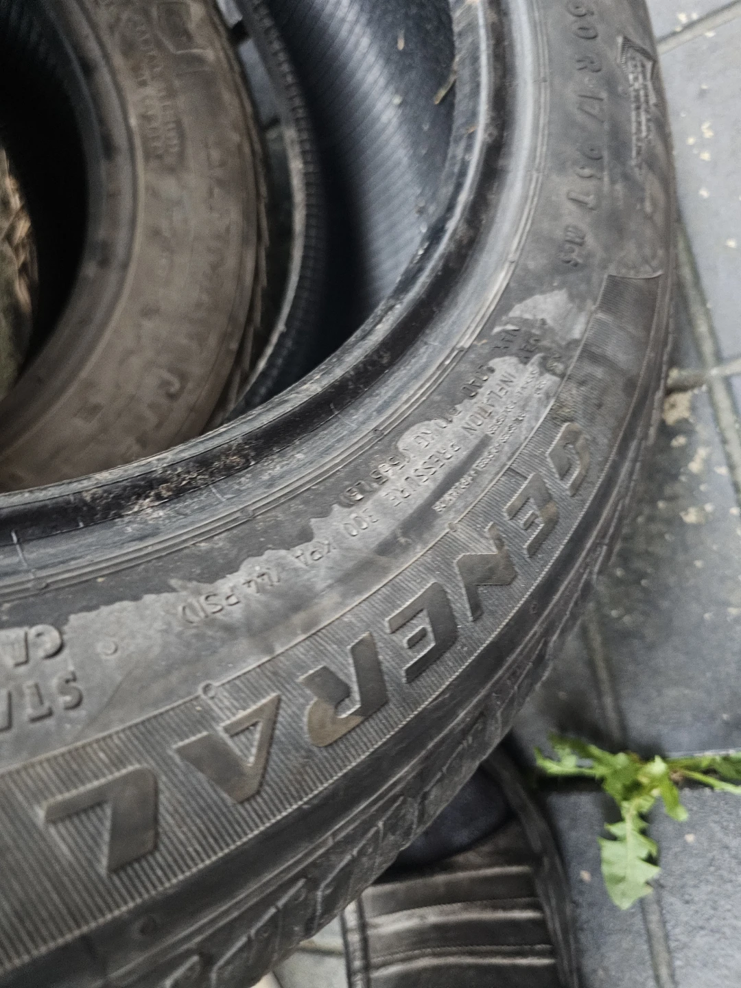2X215/60/R17 general altimax all season tires only pair - photo 2
