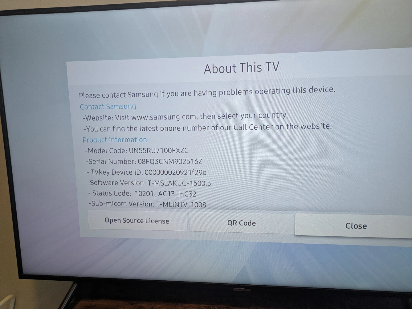 Samsung UN55RU7100FXZC 55" 4K UHD TV - *MOVING, NEED GONE* - photo 4