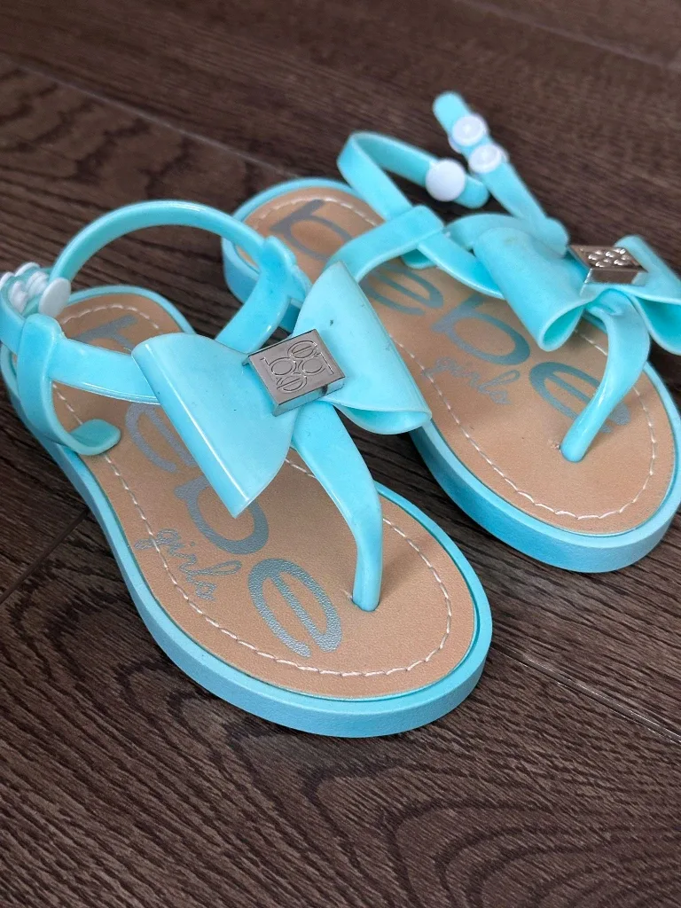 bebe girls Blue Sandals
