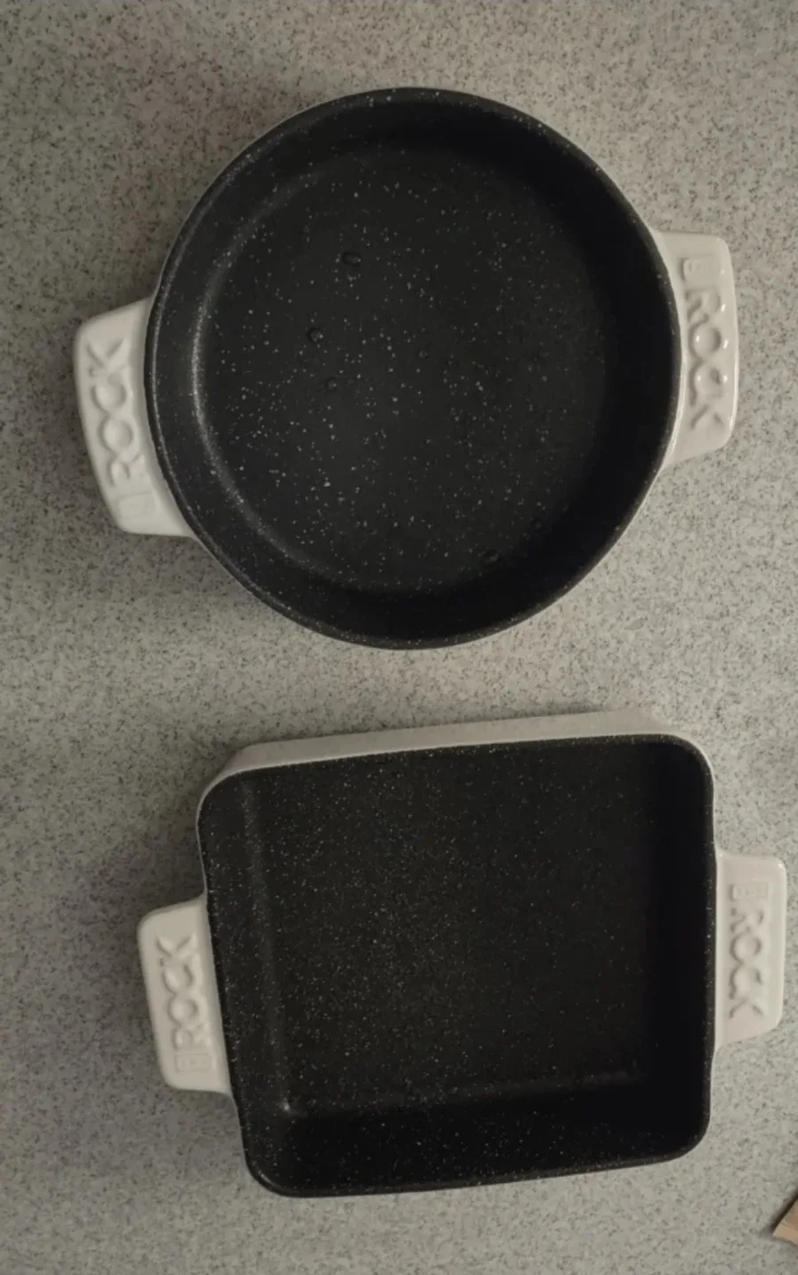 (NEW)Rock Non-Stick Ceramic Ovenware 2 Sets - #Cleanout image indicator(3)