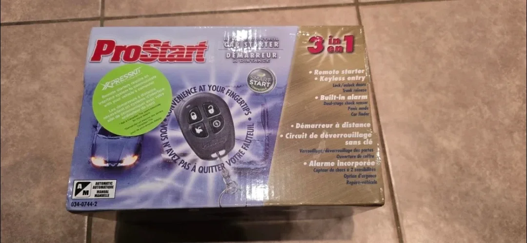 ProStart Remote Control Car Starter #Cleanout