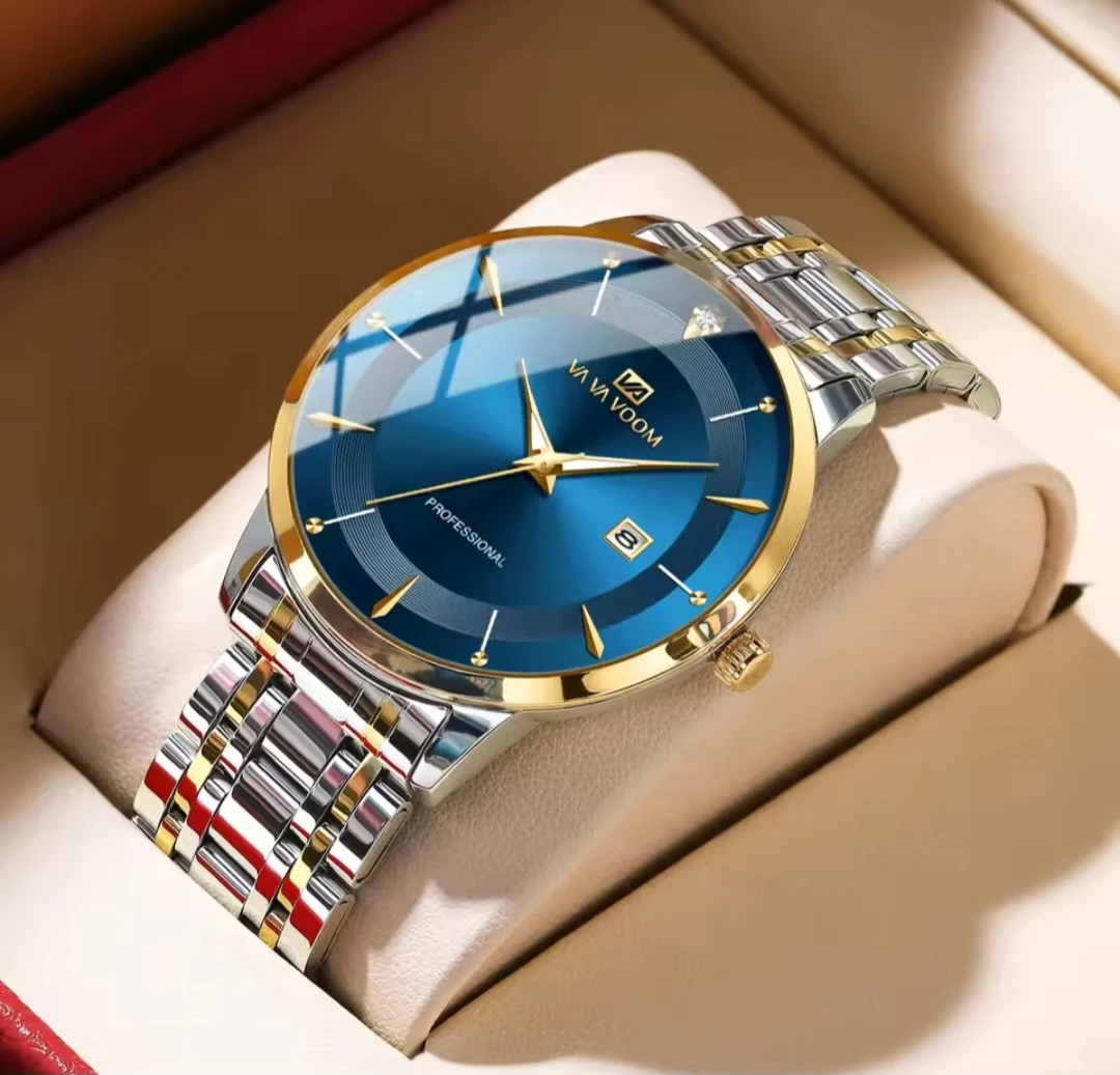 Va Va Voom Professional Watch - Blue & Silver