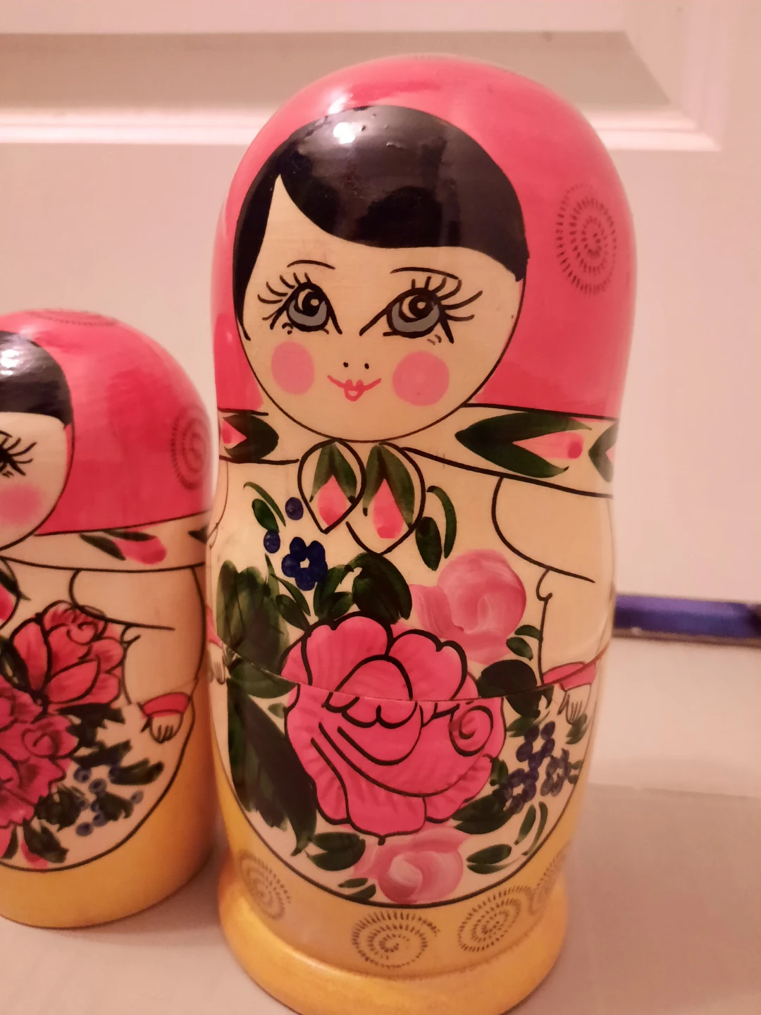 $50 Brand New Handmade 8pc Matryoshka 6.5" Russian Doll - photo 3
