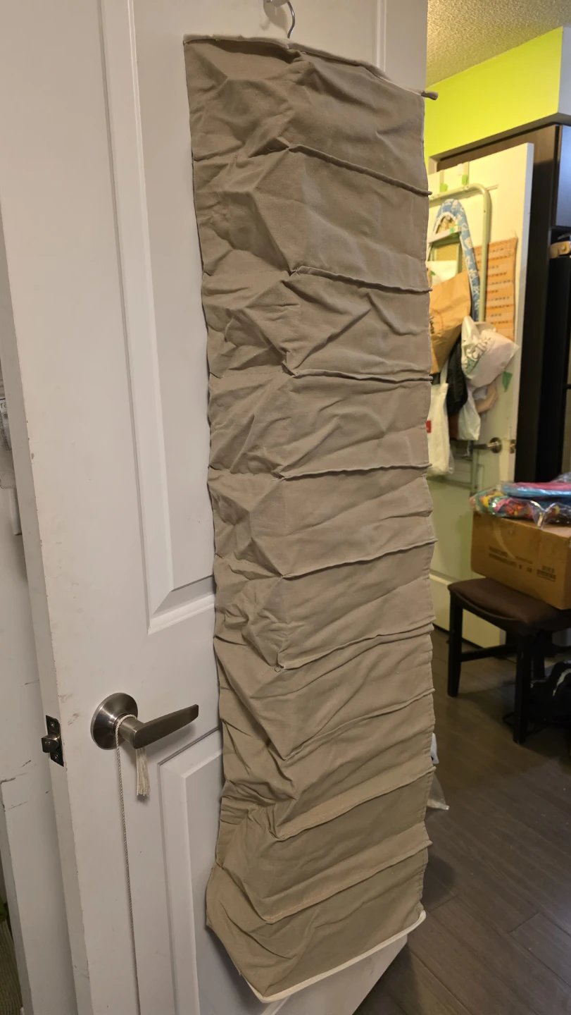 Beige Hanging Closet Organizer - photo 2