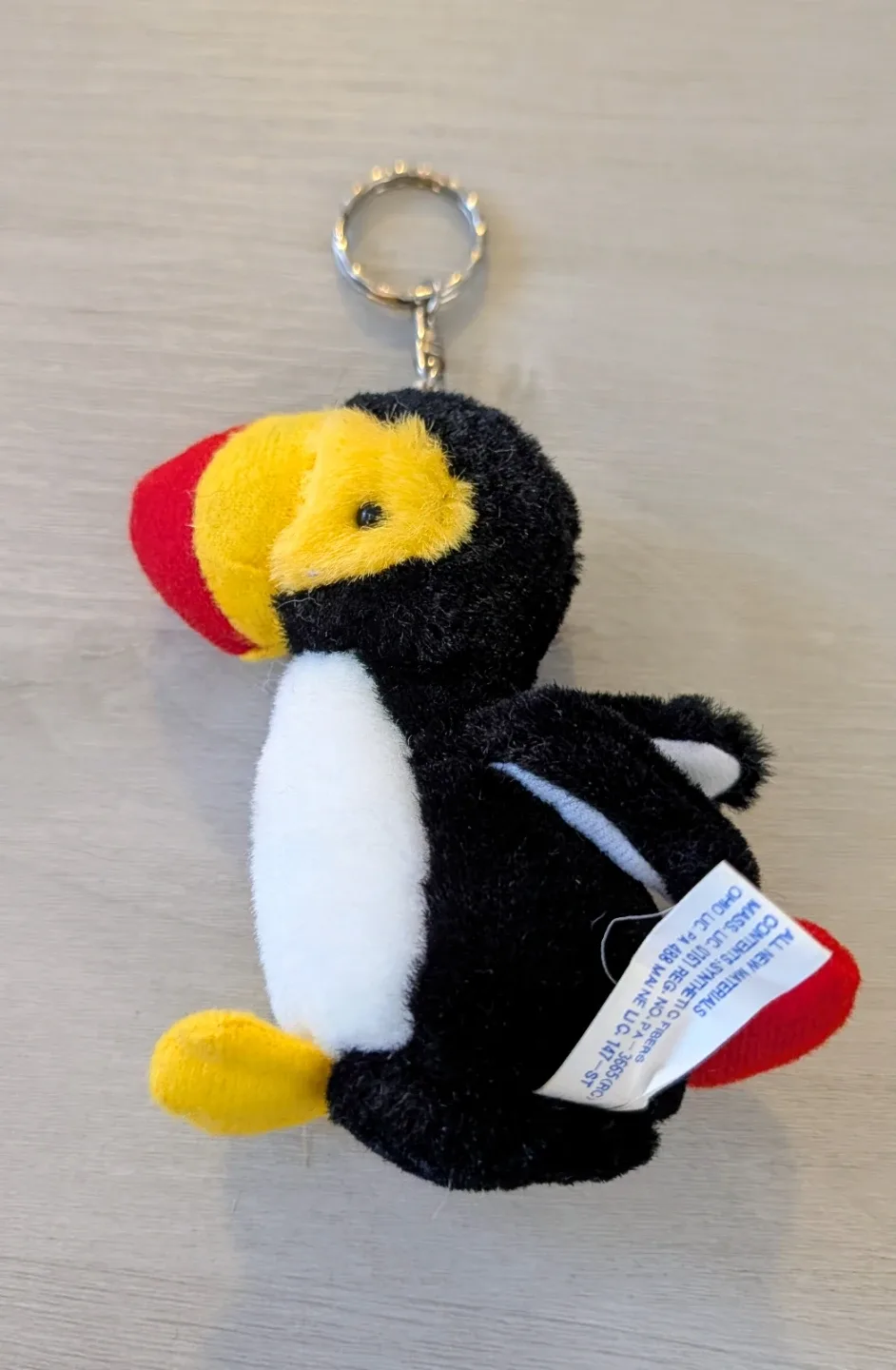 Toucan Plush Keychain