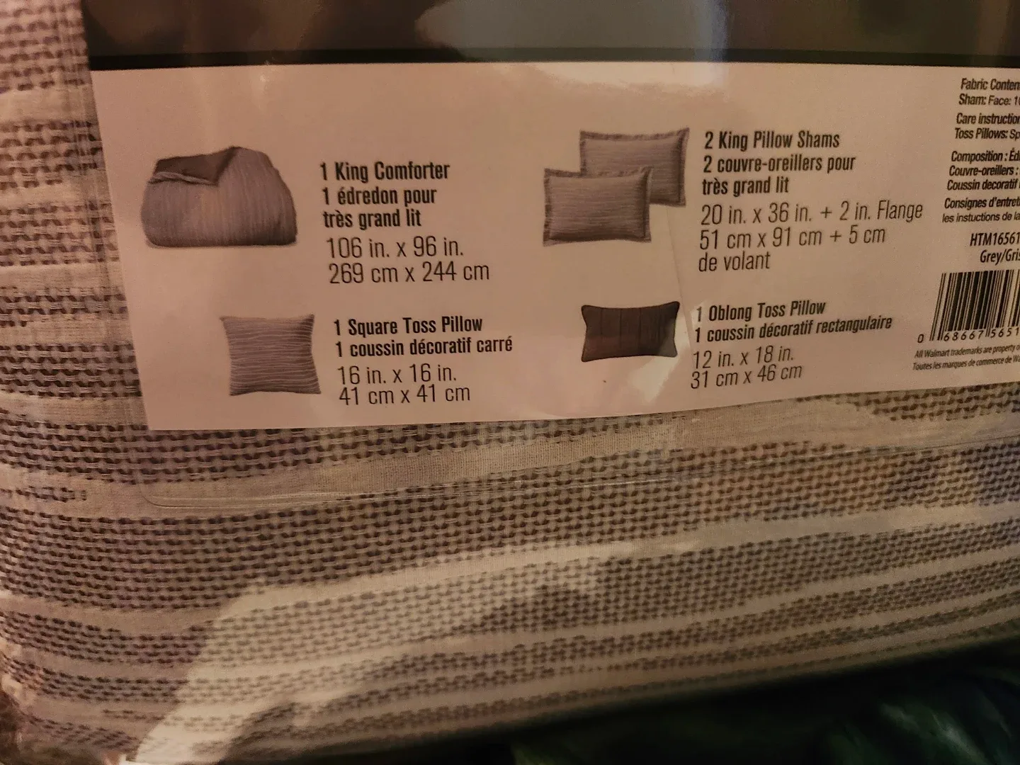 Homtrends 5-Piece King Comforter Set - New! image indicator(3)