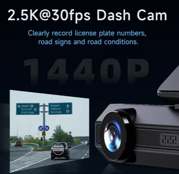 Dash Camera V200 2.5K image indicator(7)