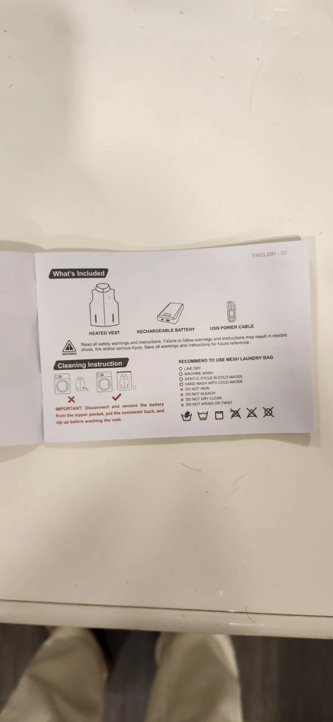 KEMIMOTO Heated Vest - Like New! - photo 4