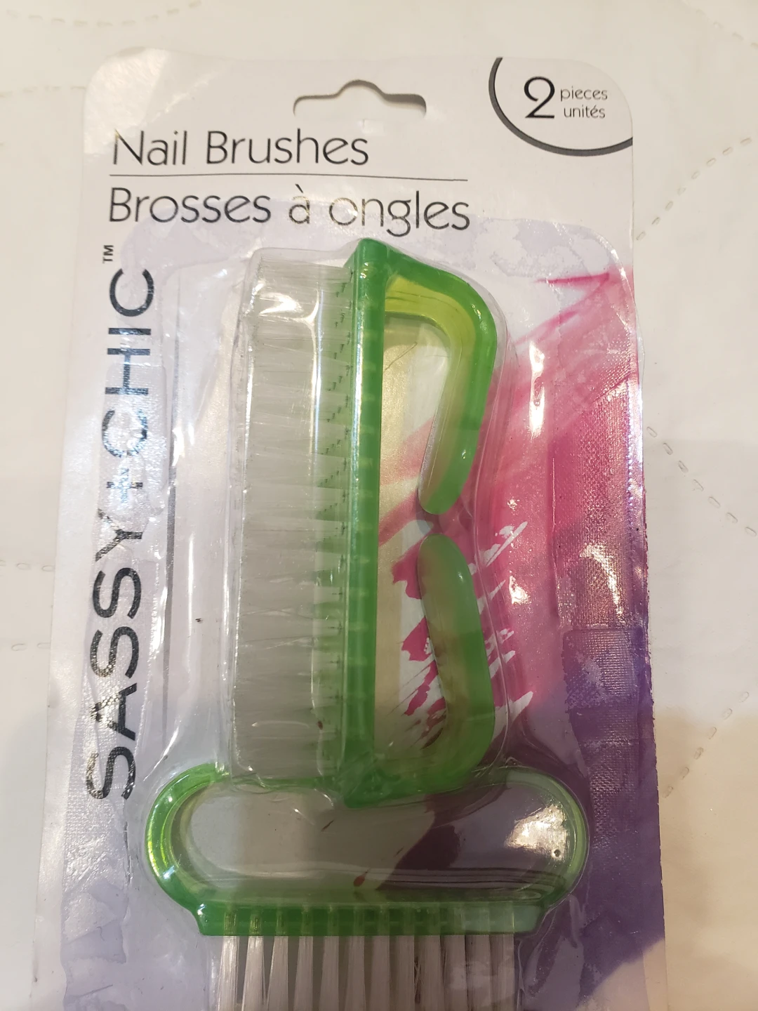 Sassy+Chic Nail Brushes - New in Package