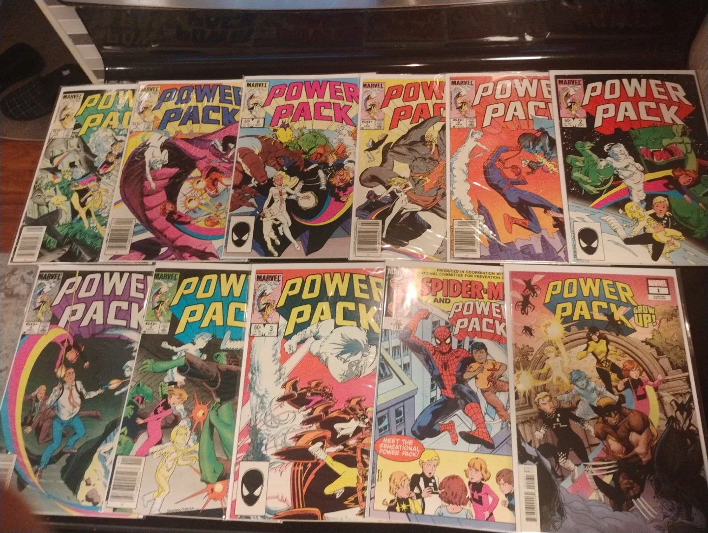 Marvel Power Pack Comic Book Lot