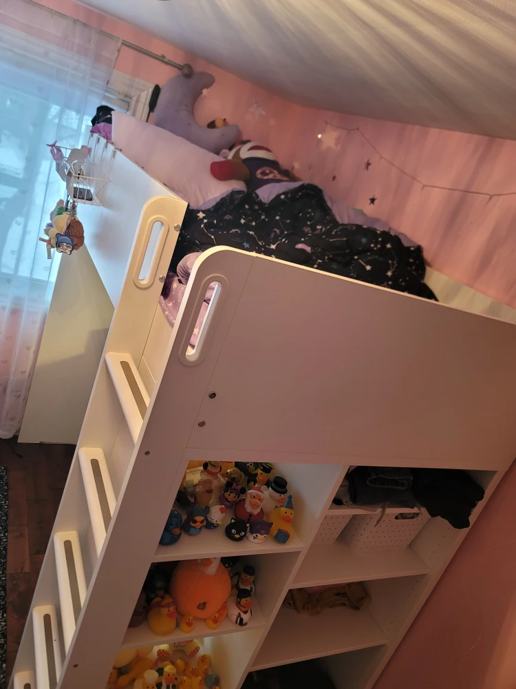 Loft Bed with Desk and Storage - photo 5