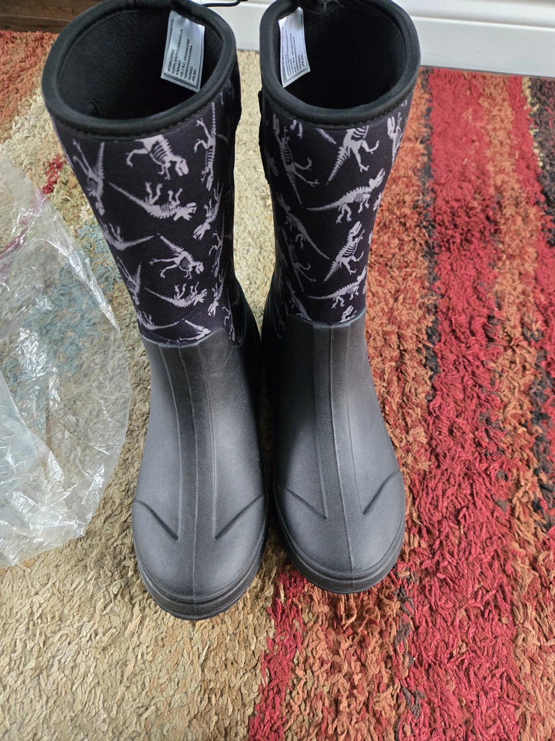 Kids Dinosaur winter Boots Size 6 - photo 2