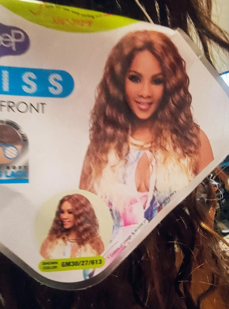 #Cleanout Vivica A Fox Deep Wave Lace Front Wig New