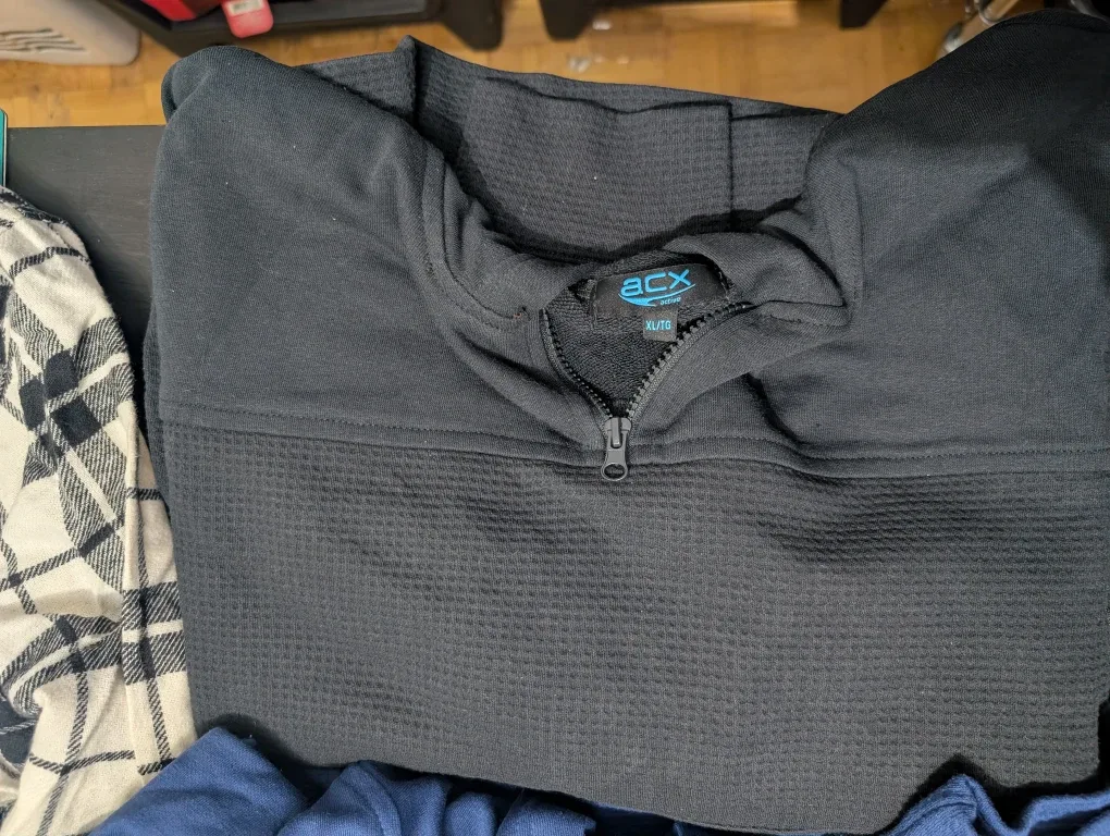 ACX Active Elite Pullover (2) & Giant Tiger Flannel XL image indicator(4)