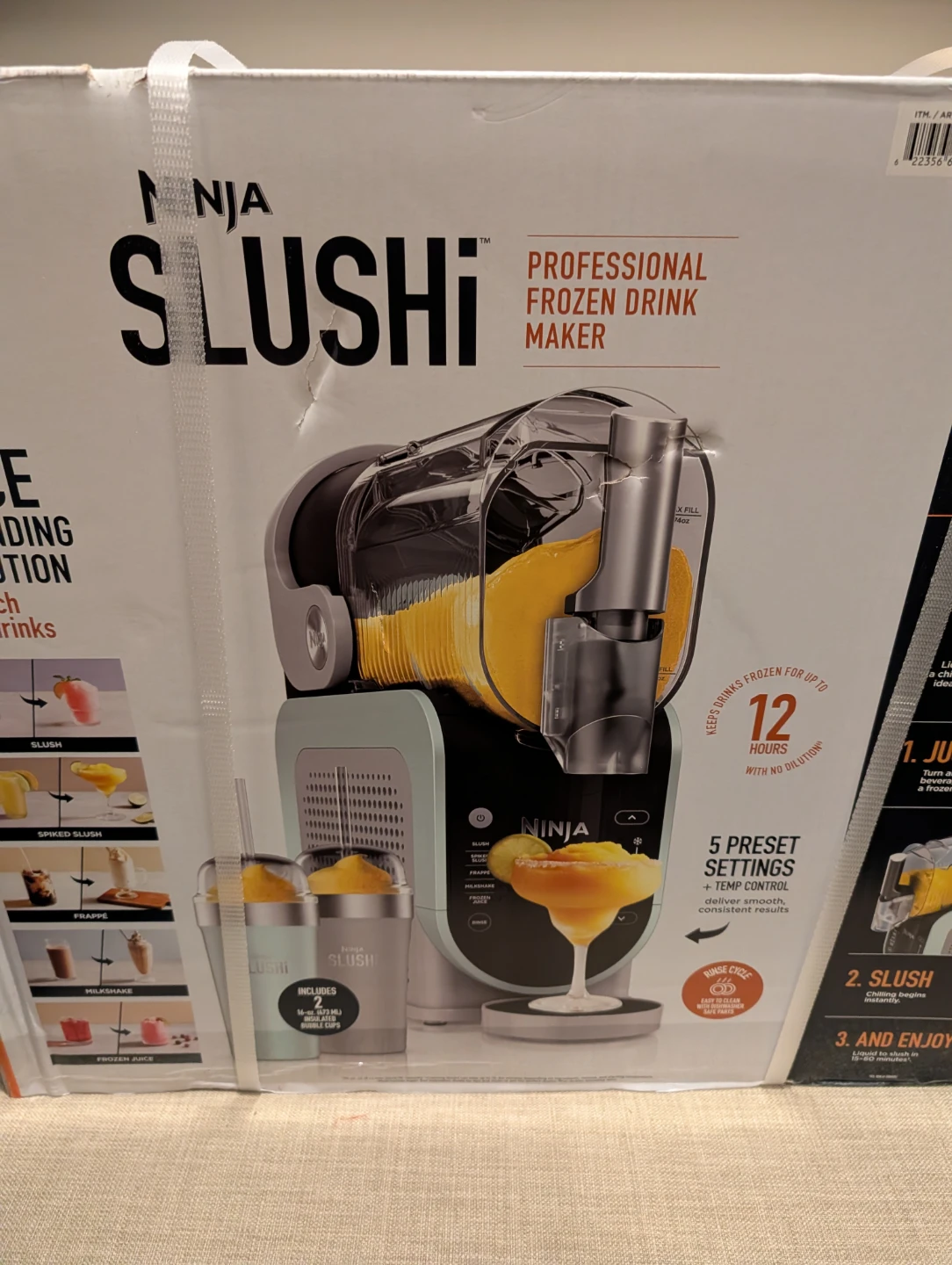 Ninja Slushi Professional Frozen Drink Maker - New in Box!