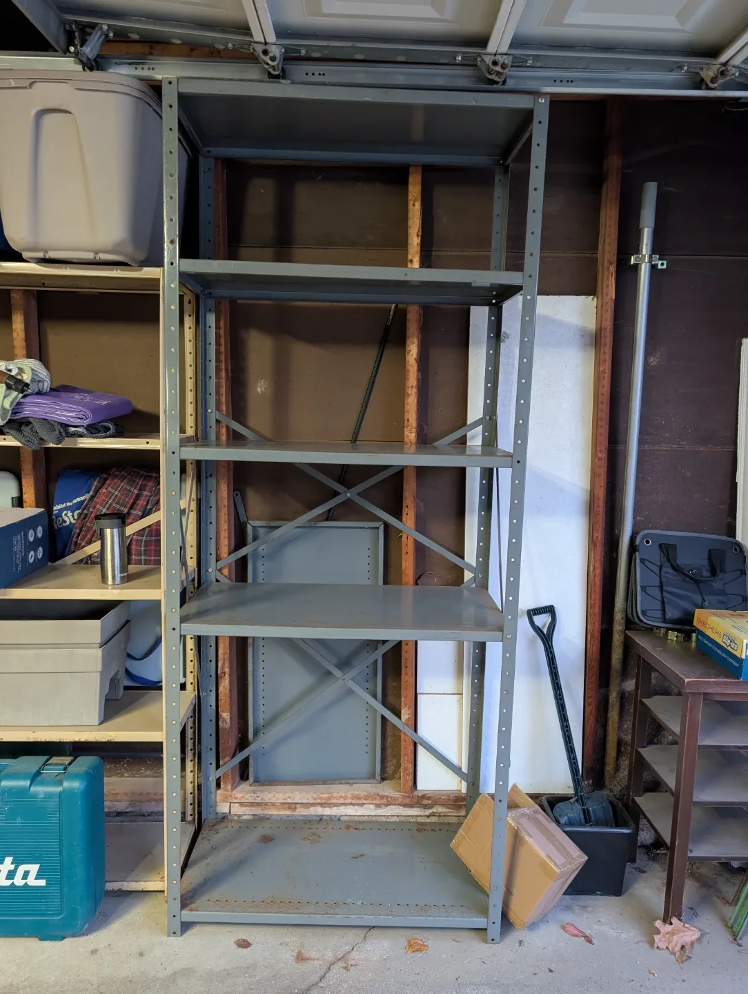 Metal Garage Shelving Unit