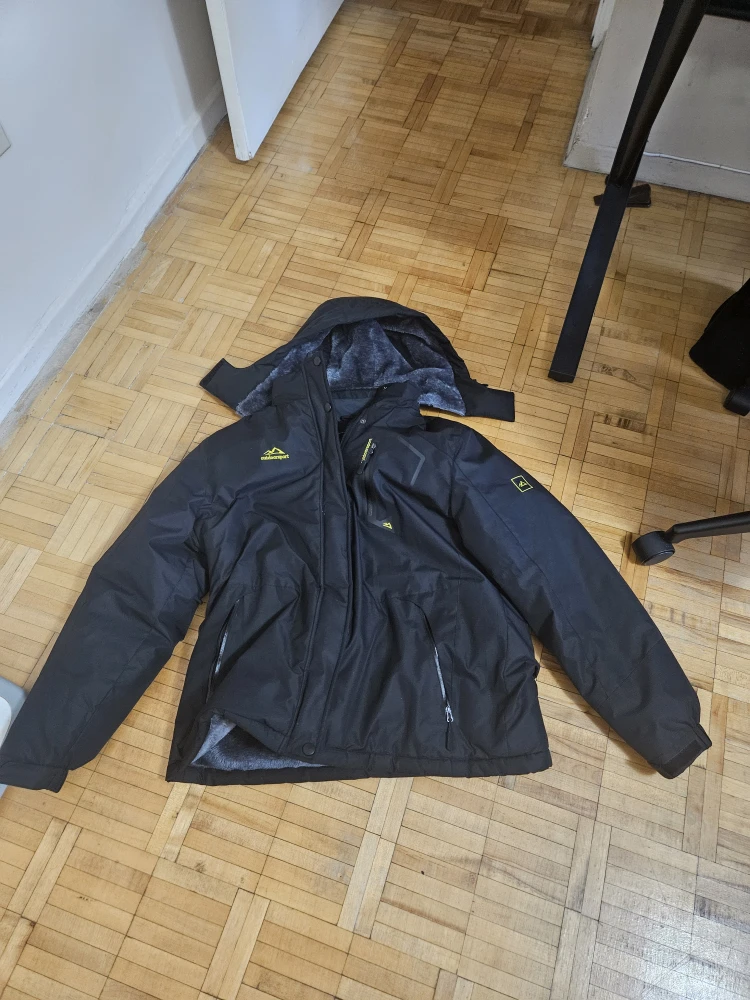 Outdoor Sport Black Winter Jacket