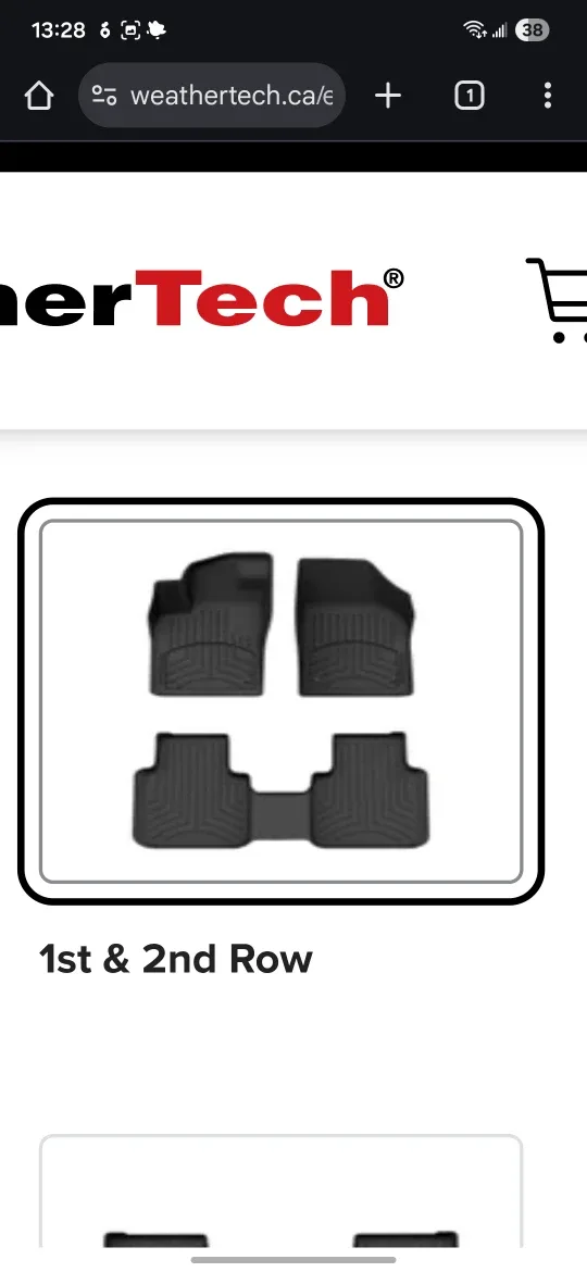 VW Atlas - WeatherTech Floor Mats - 1st & 2nd Row