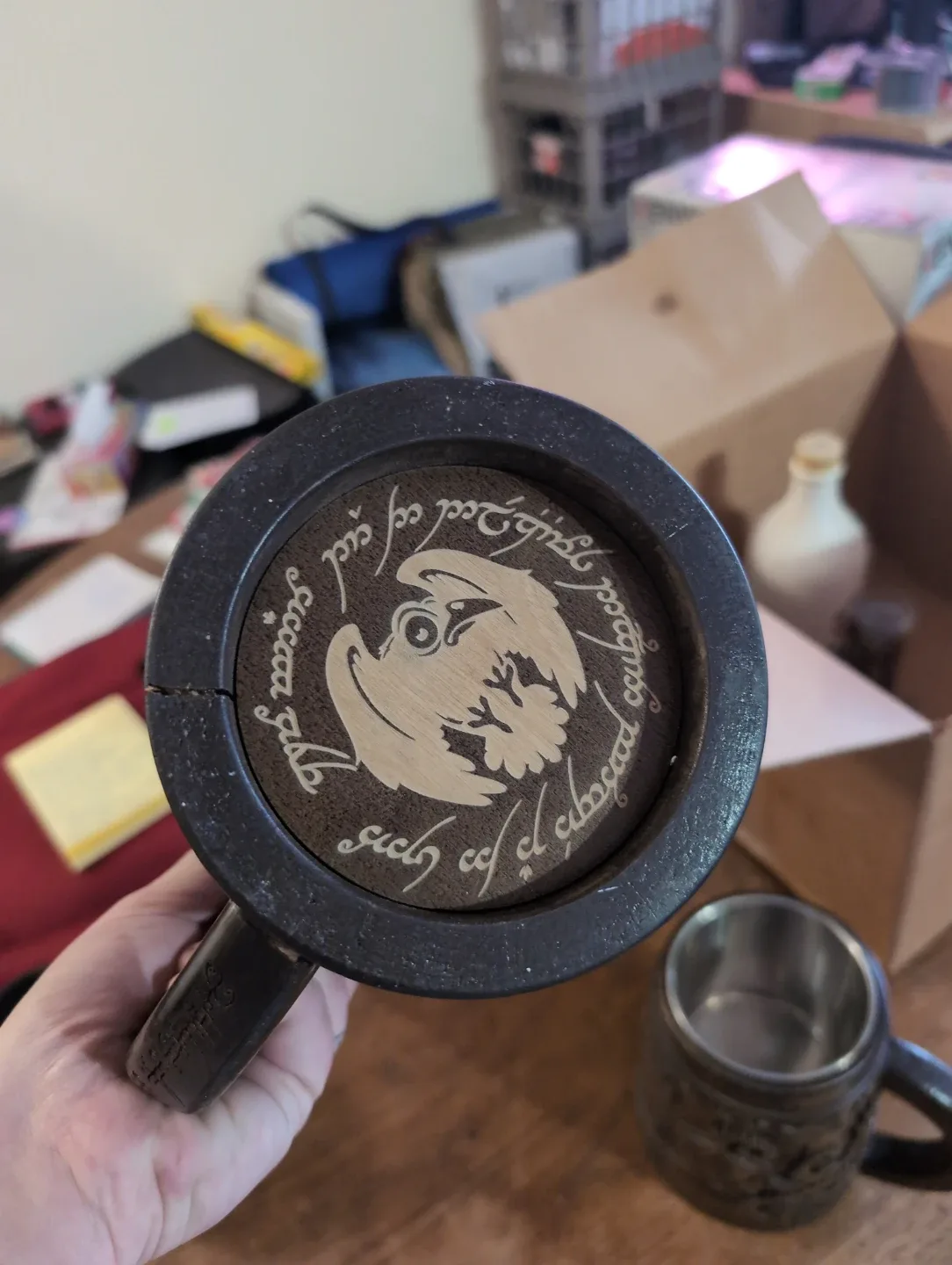 Storm Crow Manor D&D Bavarian Steampunk Mug image indicator(3)