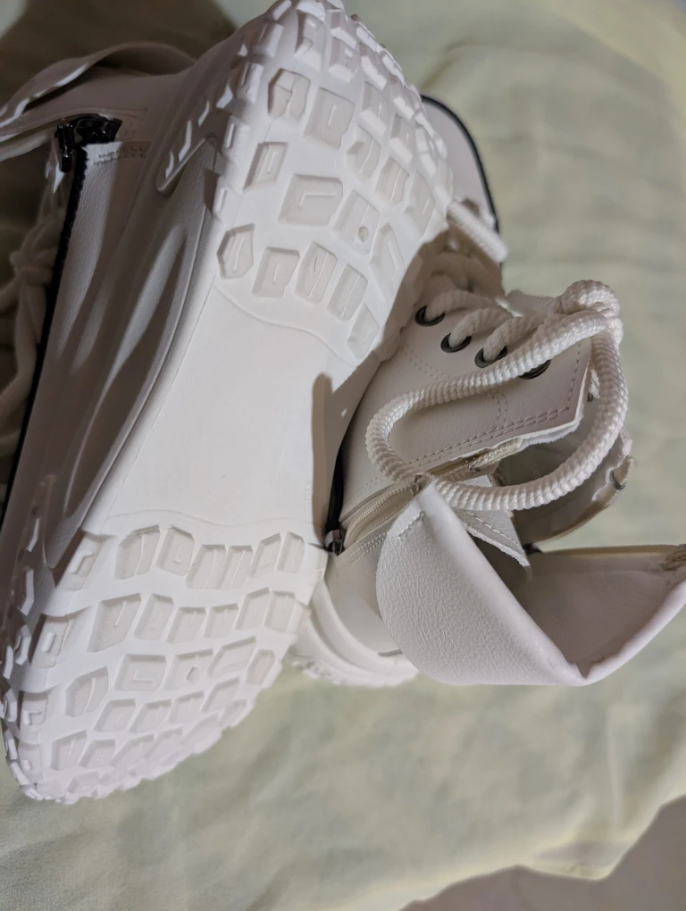 White Fashion Sneakers - photo 5