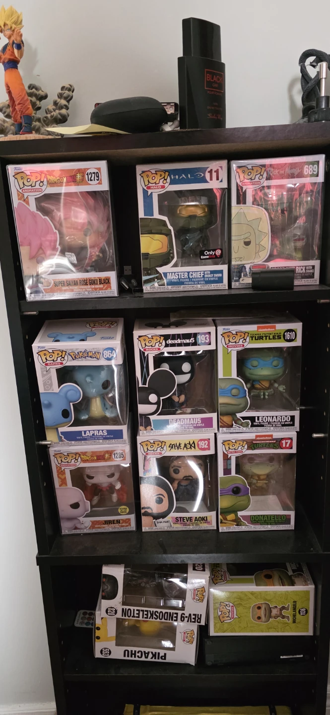 Funko Pop Figures - Halo, Pokemon, Dragon Ball Z