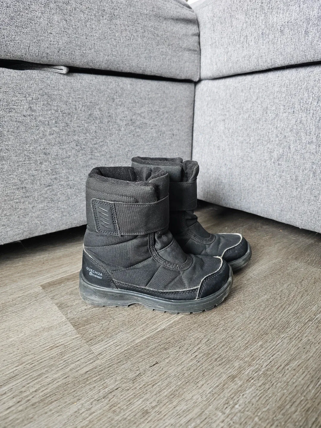 Quechua Black Winter Boots - US 10.5C