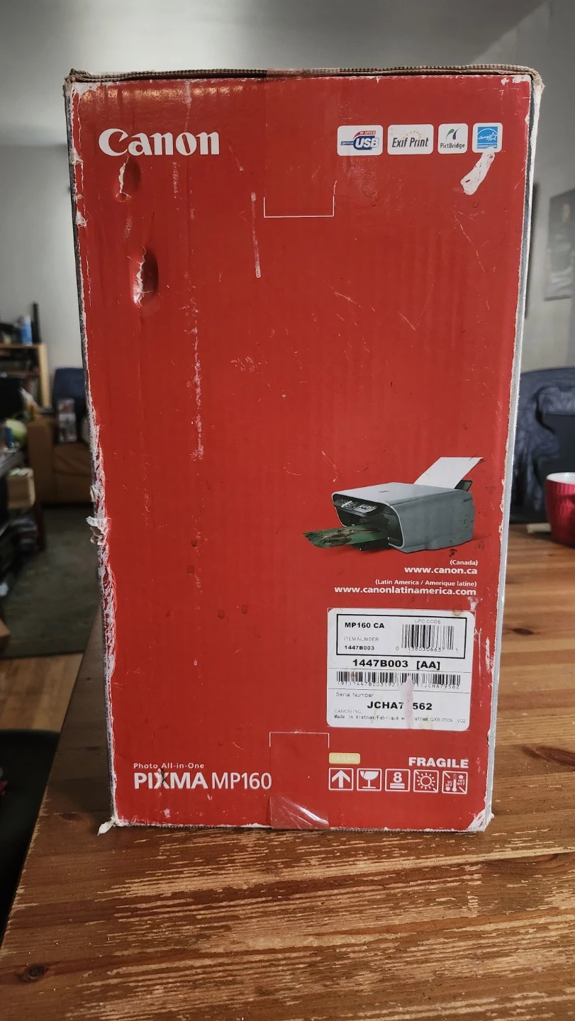 Canon PIXMA MP160 Photo All-in-One Printer