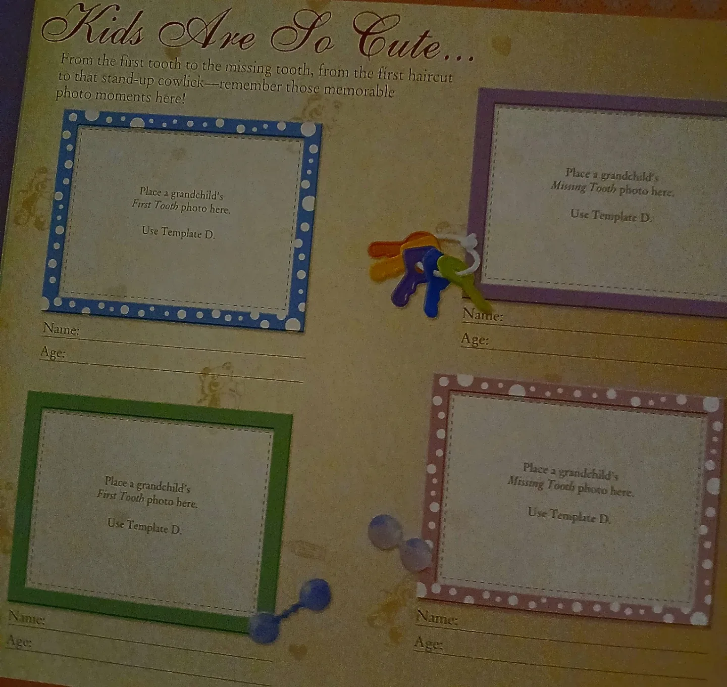 My Grandchildren Memory Keepsake Book image indicator(8)