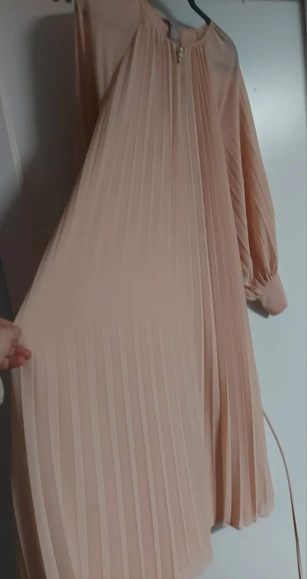New H&M Pleated Dress - XL image indicator(3)