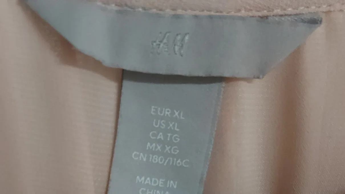 New H&M Pleated Dress - XL image indicator(5)