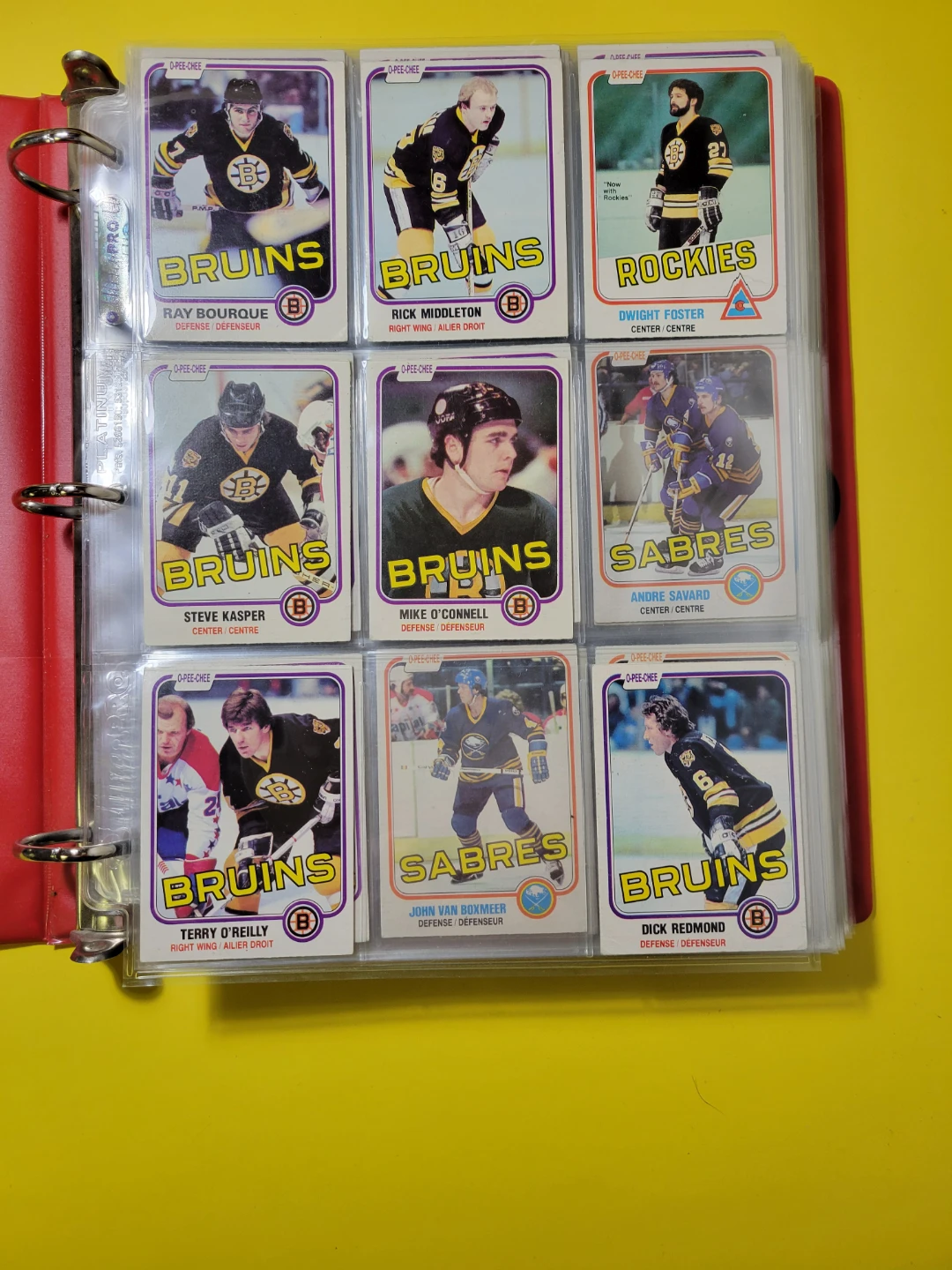81-82 OPC Hockey Cards Partial set