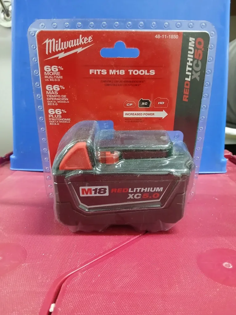 Milwaukee M18 REDLITHIUM XC5.0 Battery - New in Package