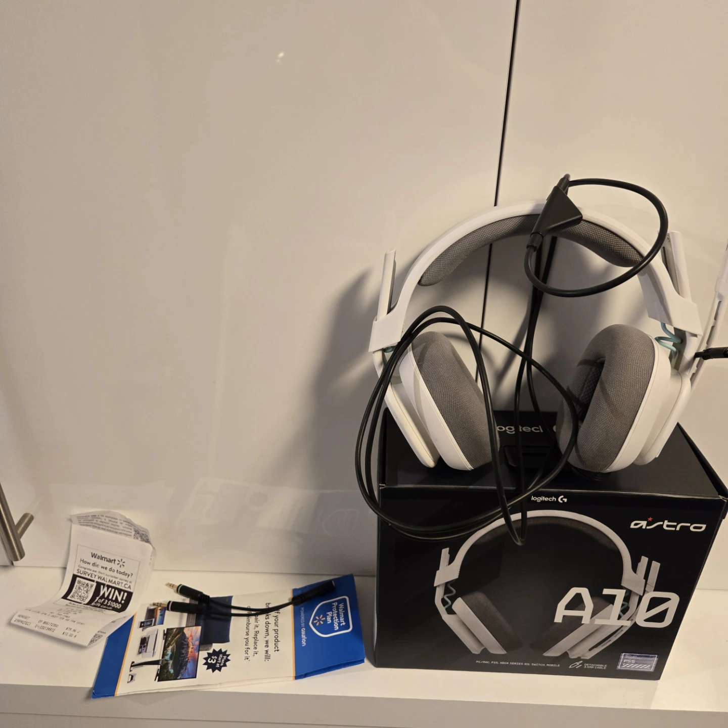 Astro A10 Headset. warranty and receipt. Like new. Logitech