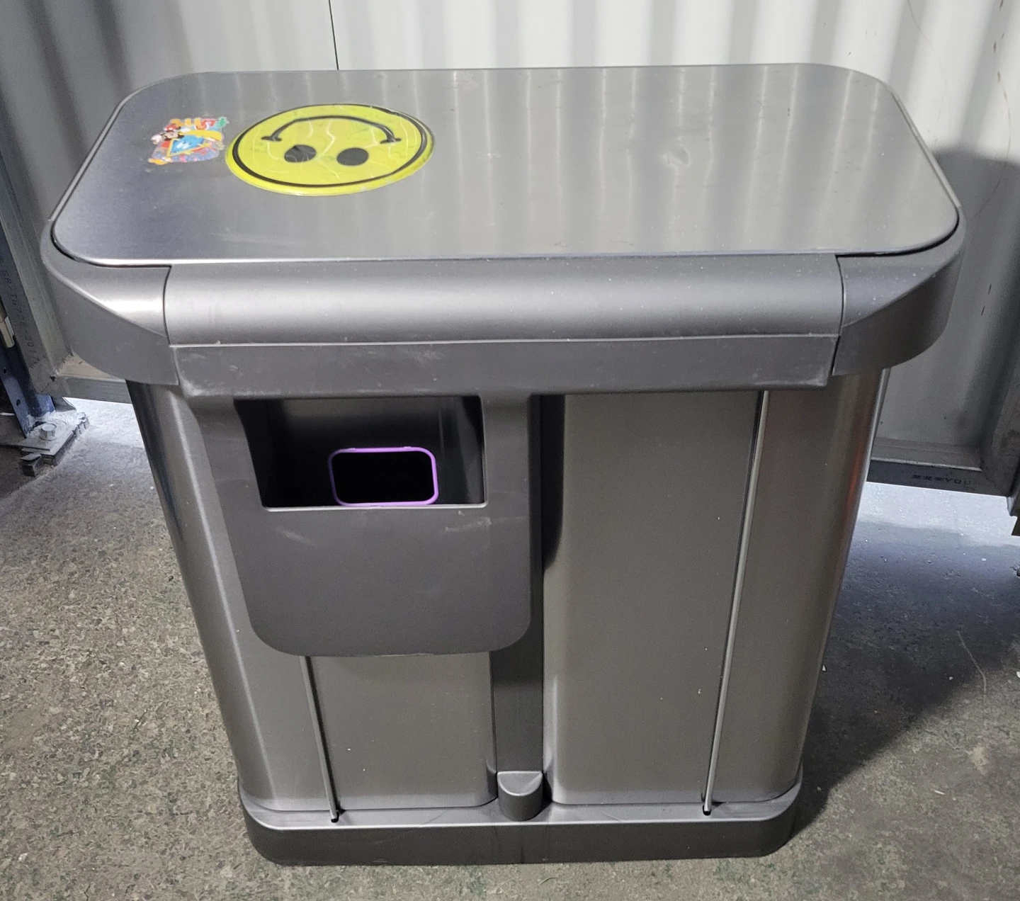 Dual Compartment Trash Can - photo 3