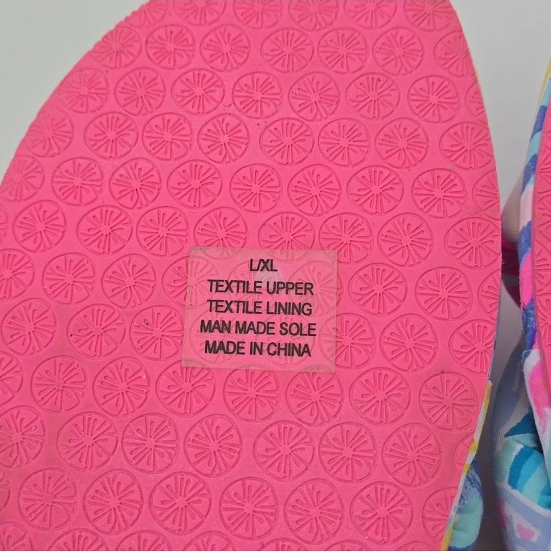 Lilly Pulitzer L/XL Flip Flops - photo 2