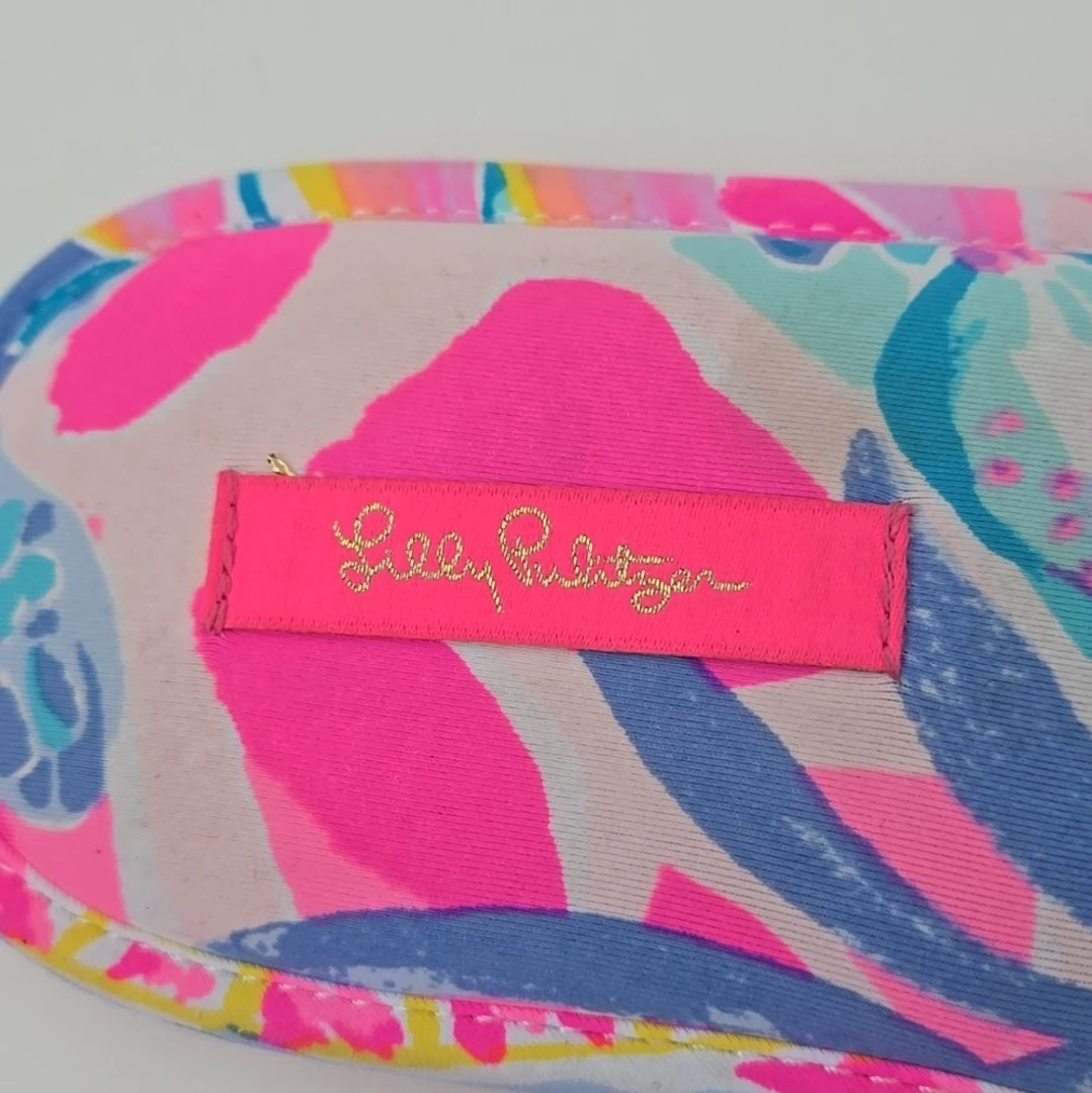 Lilly Pulitzer L/XL Flip Flops - photo 4