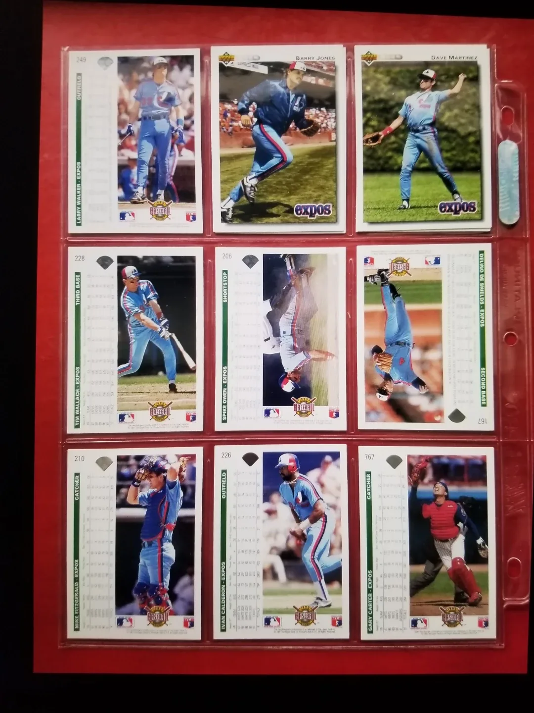 Montreal Expos Baseball Cards image indicator(2)