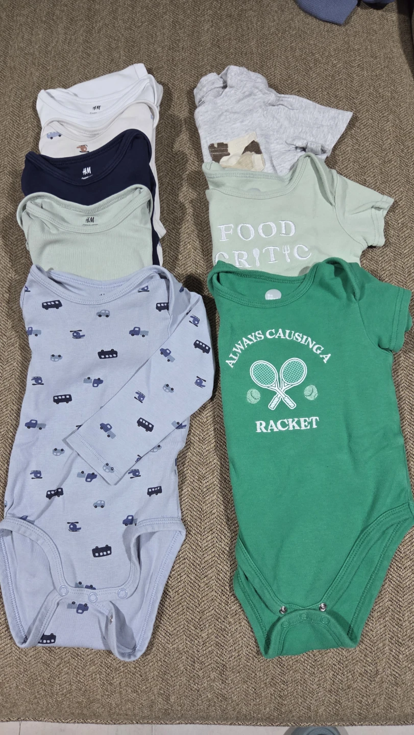 H&M & Other Baby Bodysuits - Mixed Sizes