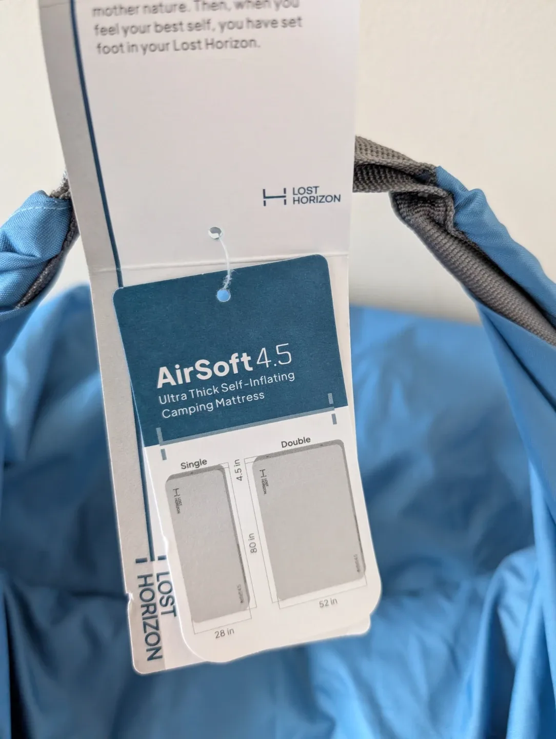 Lost Horizon Air & Foam Camping Mattress, Full Size image indicator(3)