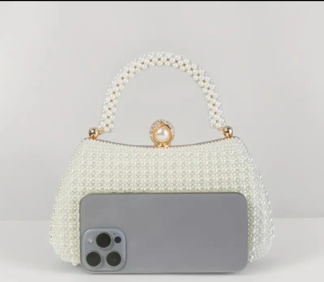 Pearl Beaded Handbag - photo 4