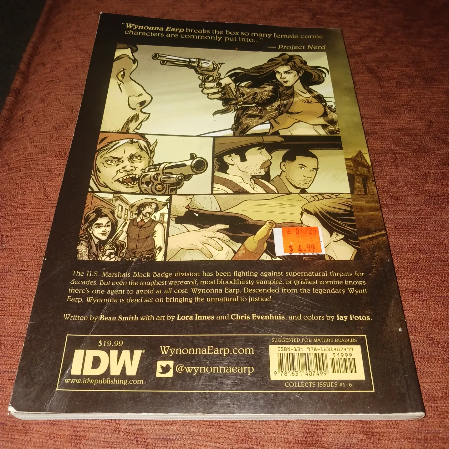 Wynonna Earp: Homecoming Comic Book image indicator(3)