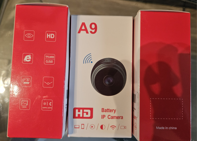 New A9 HD Battery IP Camera - photo 2
