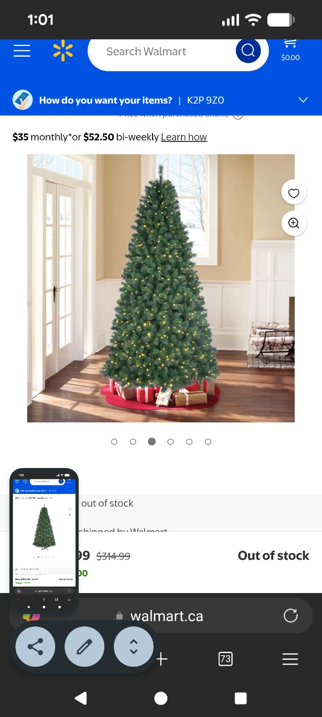Pre-Lit Artificial Christmas Tree - photo 4