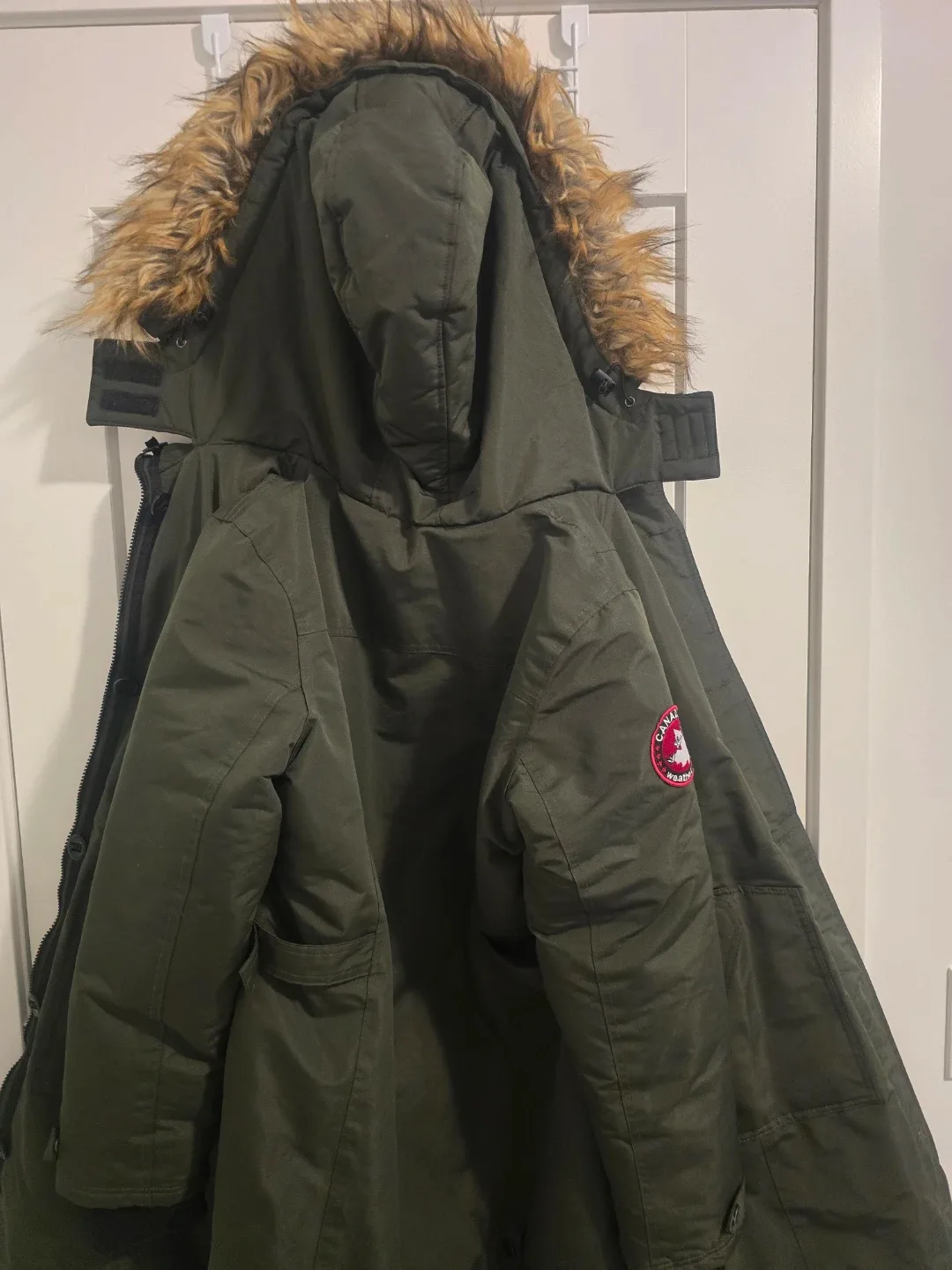 Women Canada Weather Gear Parka - Size Large image indicator(4)