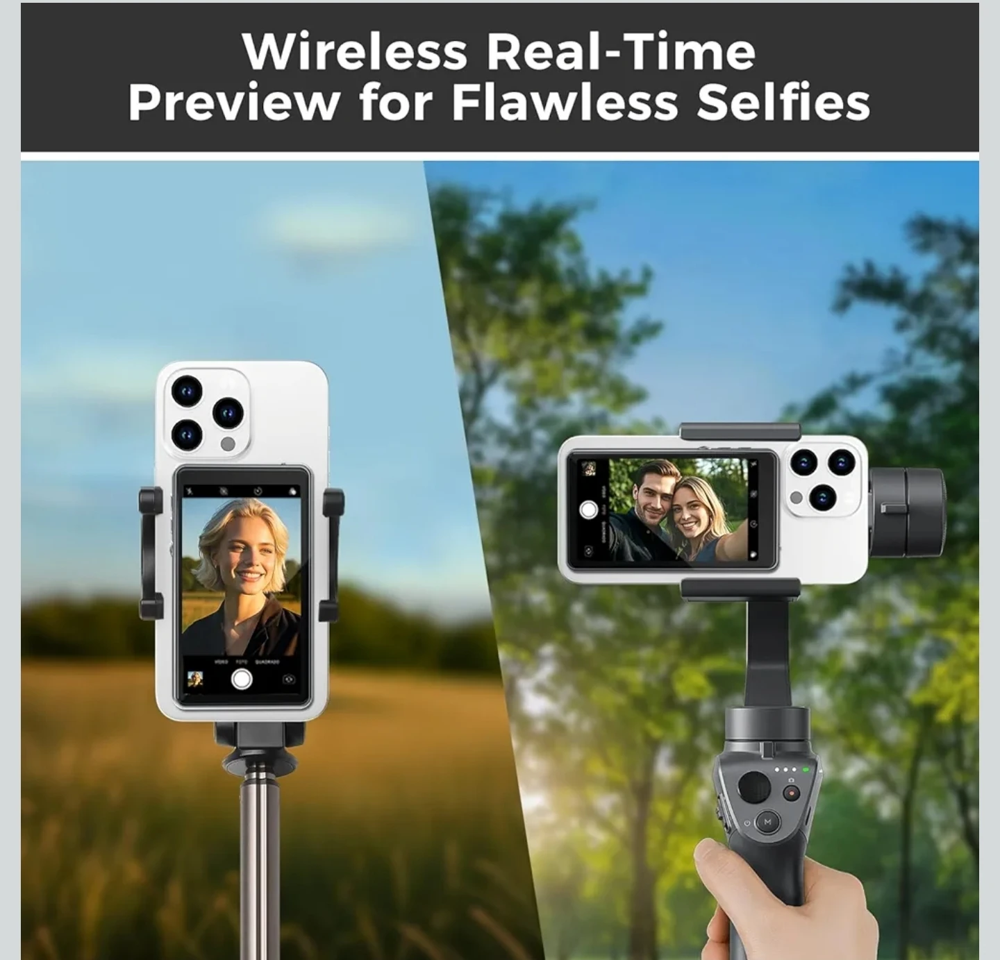 Wireless Selfie Monitor Screen - photo 2