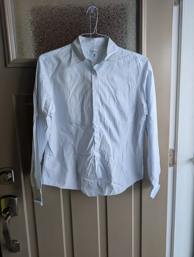 Womens sz lg Brooks Brothers dress shirt