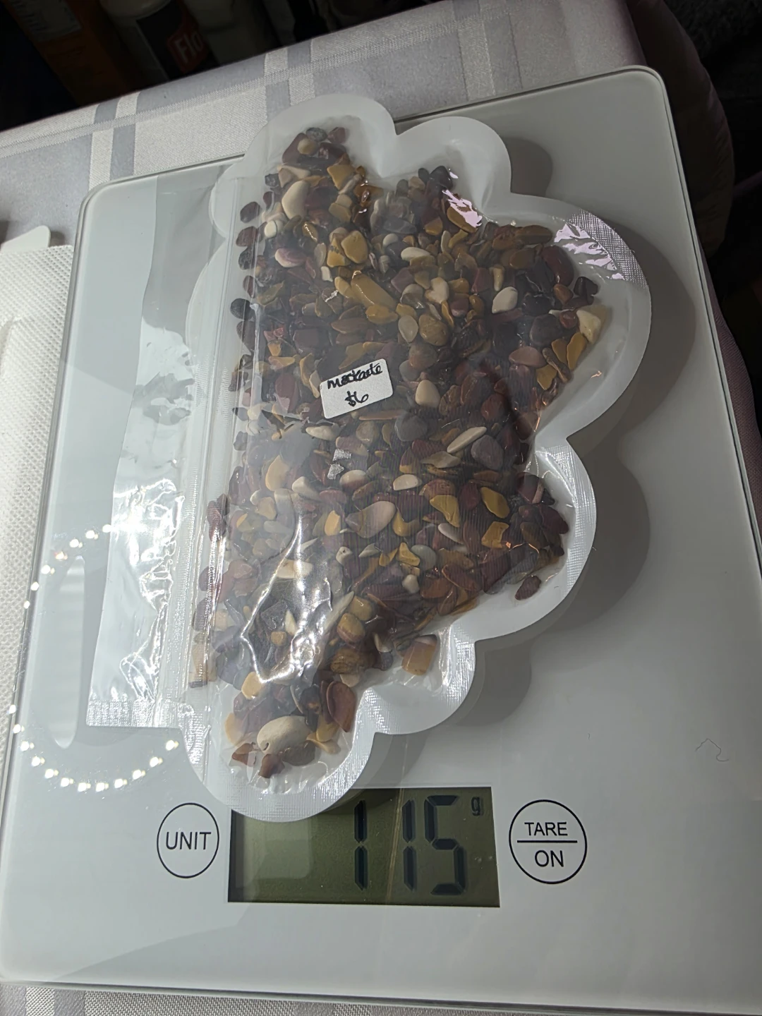 Mookite crystal chips