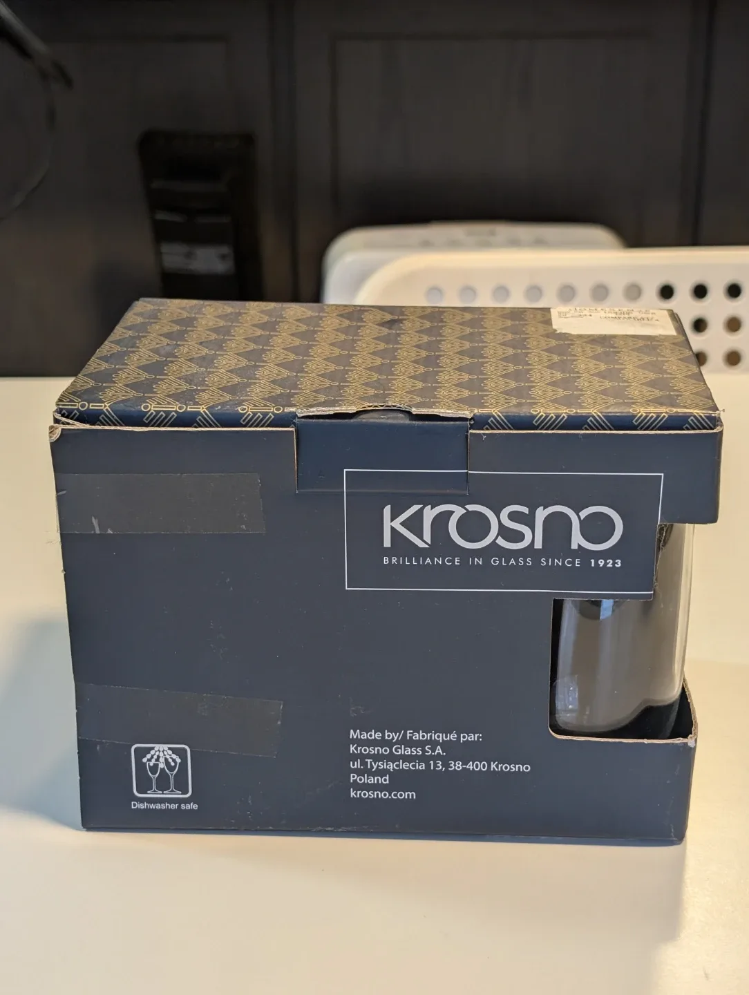 Krosno Glass Set - New in Box