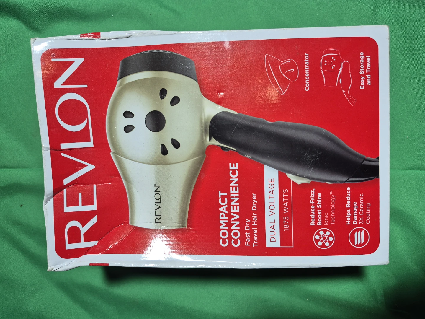 Revlon Compact Convenience Travel Hair Dryer